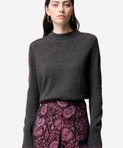 Vanessabruno Femme Men's Jupe Fikir | Bordeaux & Métallique