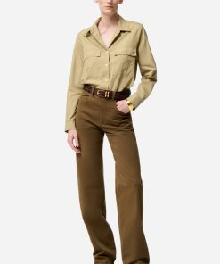 Vanessabruno Femme Men's Pantalon Farel | Kaki