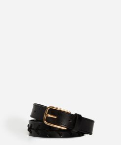 Vanessabruno Femme Accessoires Ceinture 25mm | Noir