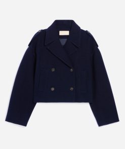 Vanessabruno Femme Men's Manteau Beran | Bleu Marine