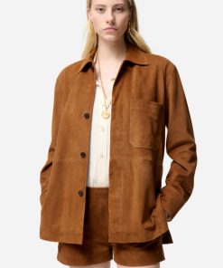 Vanessabruno Femme Men's Veste Florys | Chocolat