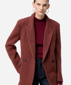 Vanessabruno Femme Men's Veste Fedea | Cerise & Multico