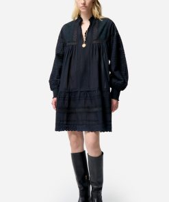 Vanessabruno Femme Men's Robe Diane | Noir