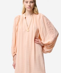 Vanessabruno Femme Men's Robe Vanessa | Pêche