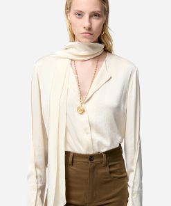 Vanessabruno Femme Men's Chemise Filipina | Ecru