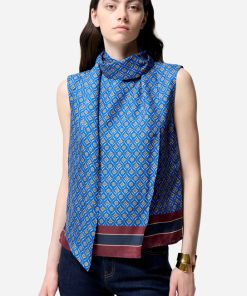 Vanessabruno Femme Men's Haut Fancy | Bleu Marine