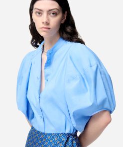 Vanessabruno Femme Men's Chemise Felicie | Bleuet