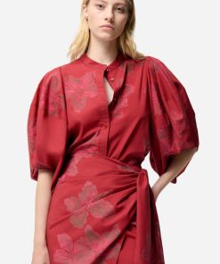 Vanessabruno Femme Men's Chemise Felicie | Cerise