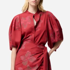 Vanessabruno Femme Men's Chemise Felicie | Cerise