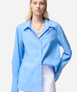 Vanessabruno Femme Men's Chemise Esti | Bleuet