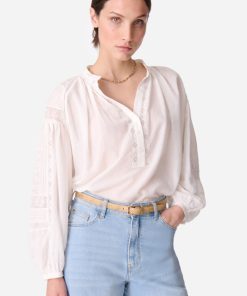 Vanessabruno Femme Men's Blouse Nipoa | Blanc