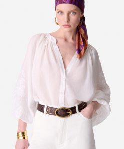 Vanessabruno Femme Men's Blouse Edme | Ecru