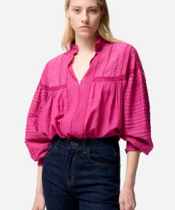 Vanessabruno Femme Men's Blouse Dahlia | Grenat