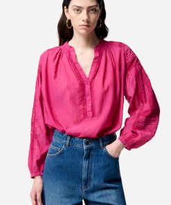 Vanessabruno Femme Men's Blouse Nipoa | Grenat