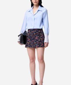 Vanessabruno Femme Men's Jupe Tolmia | Noir & Multico