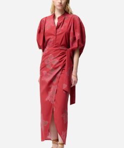 Vanessabruno Femme Men's Jupe Ewa | Cerise