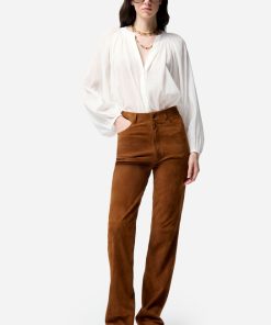 Vanessabruno Femme Men's Pantalon Belita | Chocolat