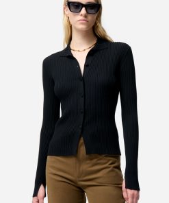 Vanessabruno Femme Men's Cardigan Flore | Noir