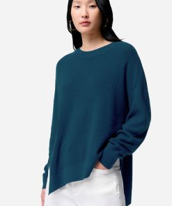 Vanessabruno Femme Men's Pull Fontana | Bleu Canard