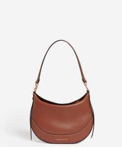 Vanessabruno Femme Petit Sac Daily En Cuir | Biscuit