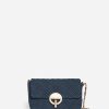 Vanessabruno Femme Moyen Sac Moon En Denim | Denim