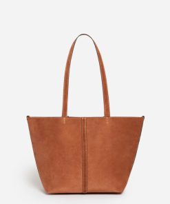 Vanessabruno Femme Sacs Petit Cabas Daily En Cuir Velours | Biscuit
