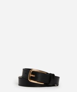Vanessabruno Femme Accessoires Ceinture 20mm | Noir