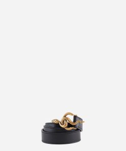 Vanessabruno Femme Accessoires Ceinture Cleo 25mm | Noir