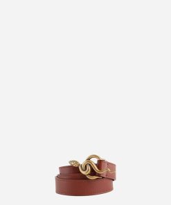 Vanessabruno Femme Accessoires Ceinture Cleo 25mm | Cognac