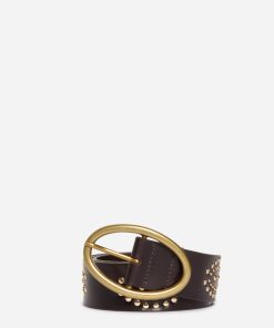 Vanessabruno Femme Accessoires Ceinture Iris 40mm | Acajou