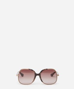 Vanessabruno Femme Accessoires Lunettes De Soleil Zippy | Beige