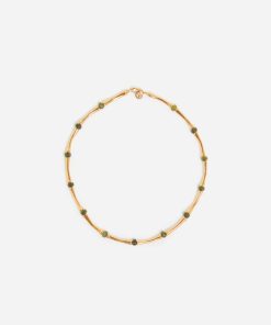 Vanessabruno Femme Accessoires Collier En Laiton | Or