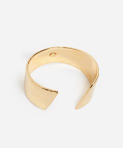 Vanessabruno Femme Accessoires Manchette En Laiton | Or