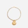 Vanessabruno Femme Accessoires Collier En Laiton | Or